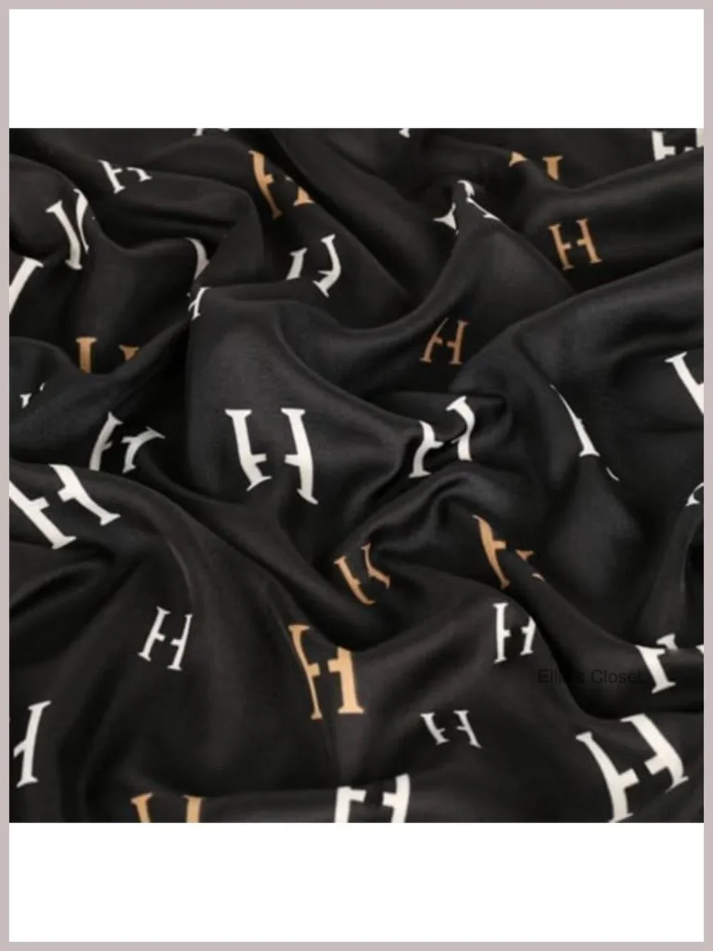 Silk Feel Satin Hair Wrap Scarf 35x35 Multi Way Wear